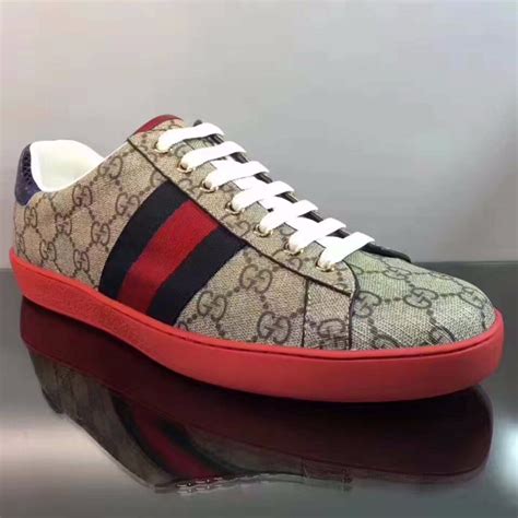 cheap gucci trainers mens|gucci ace men's trainers.